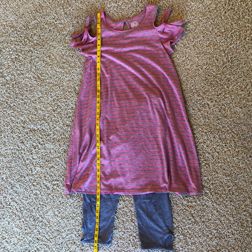 Kids dress and legging set